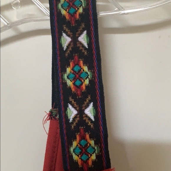 Rust Front Knot Tank Top - Picture 3 of 5